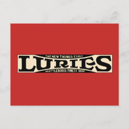 Luries - Brattleboros vykort för finaste butiken