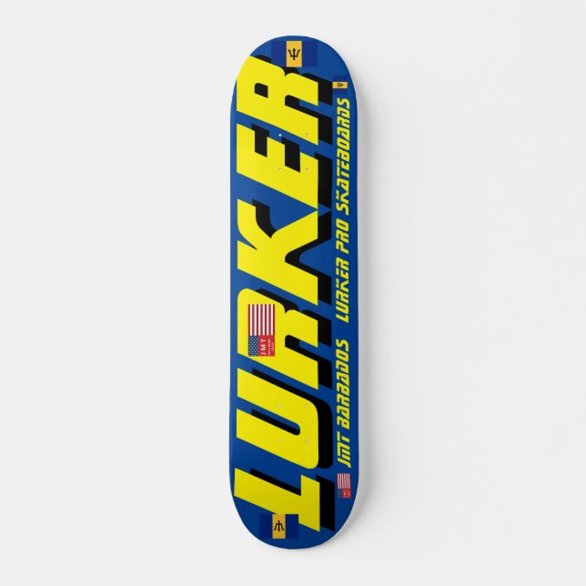 LURKER JMT BARB 7 3/4-tums Skateboard Deck (Framsida)