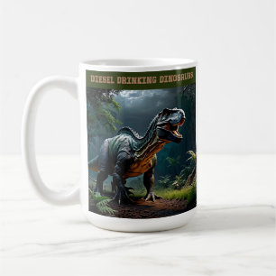 Lurking Albertosaurus Kaffemugg