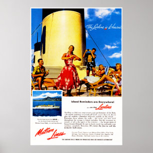 Lurlinen är Hawaii Poster