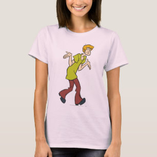 Lurvig axelryckning t shirt