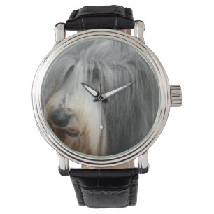 Lurvig skäggig Collie Armbandsur