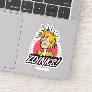 Lurviga "Zoinks!", Grafiskt Klistermärken