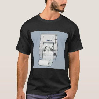 LUSA - Bevis för ingenting - Rolig kvittoskrivare T Shirt