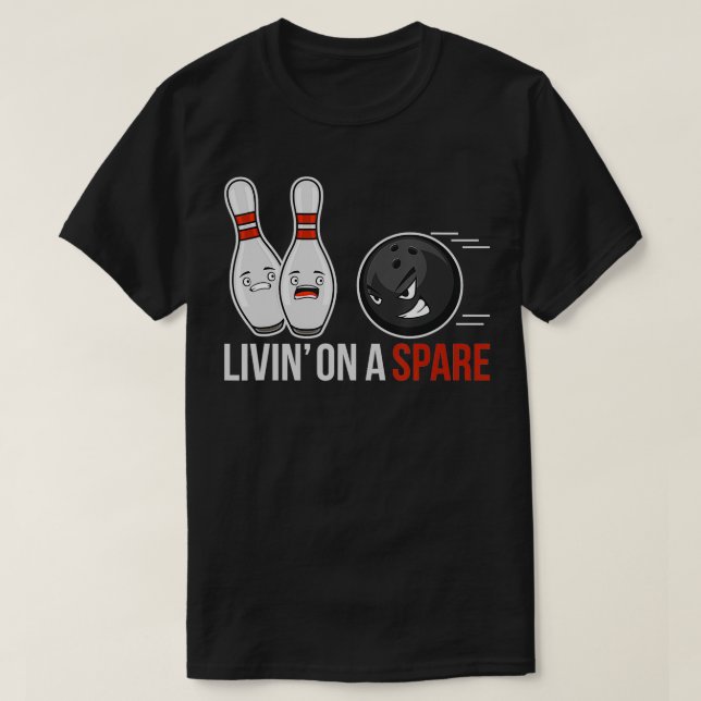 Lusande bowling 3 t shirt (Design framsida)
