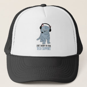 Lusande Cat Tech Support Epic SarcasticQuote Keps