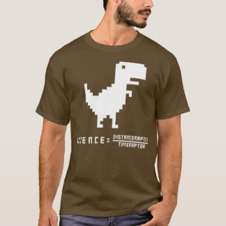 Lusande ekvation 7 för Velociraptor T Shirt