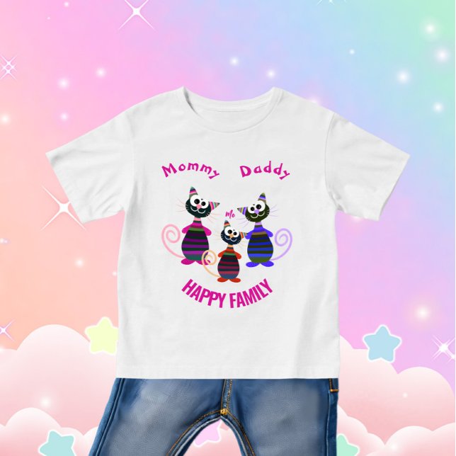 Lusande, färglösa katter t shirt (Skapare uppladdad)