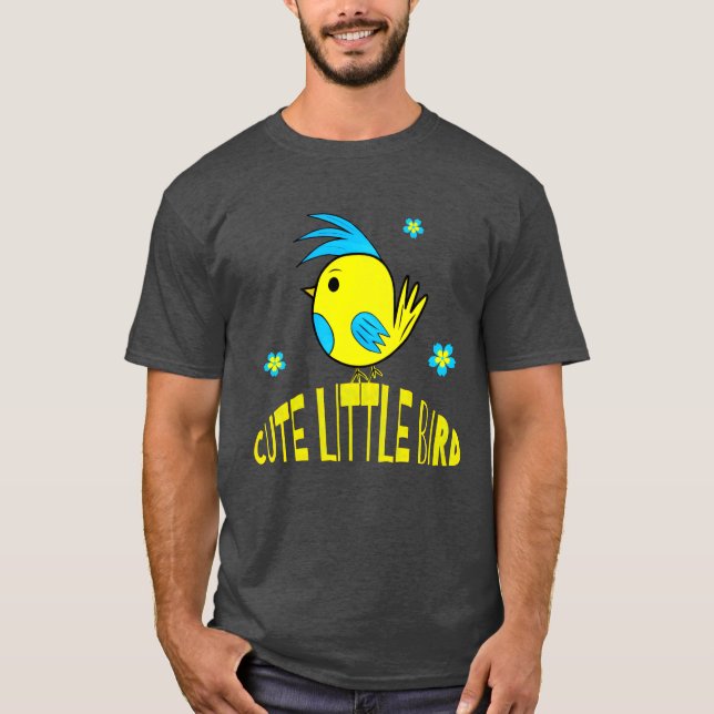 Lusande gult t shirt (Framsida)