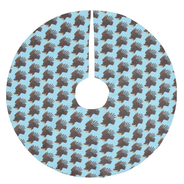 Lusande illustration av gyllene tecknader julgransmatta borstad polyester (Framsidan)