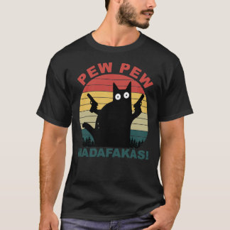 Lusande katter älskare, pew pew madafakas cat Esse T Shirt