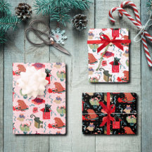 Lusande katter i julboxar