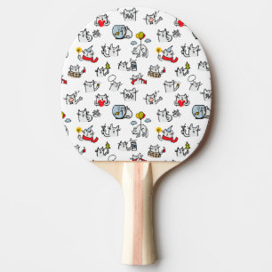 Lusande katter, mjölk och magi. pingisracket