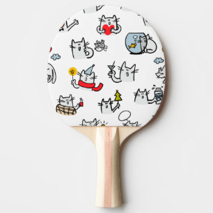 Lusande katter, mjölk och magi. pingisracket
