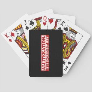 Lusande kreativ skriver casinokort