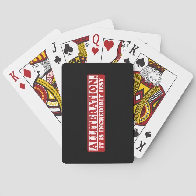 Lusande kreativ skriver casinokort (Baksidan)