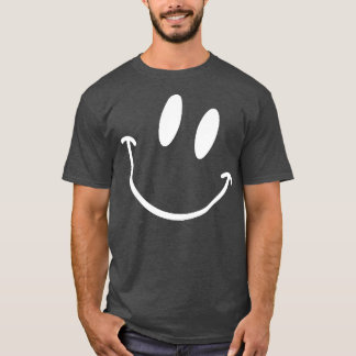 Lusande leende Emoticon Manar Women Lycklig Ansikt T Shirt