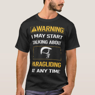 Lusande paragliding Paraglide Paraglide Paraglider T Shirt