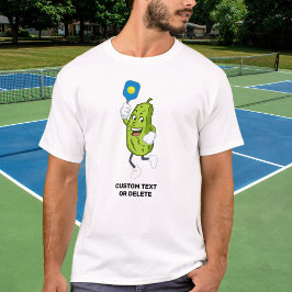 Lusande Pickle-uppspelning Pickleball Anpassningsb T Shirt