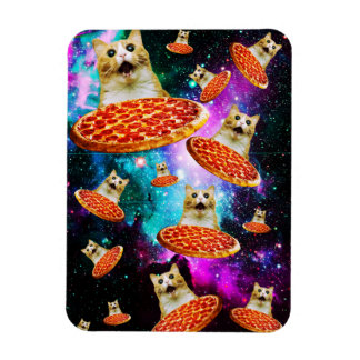 Lusande pizzakakatt magnet