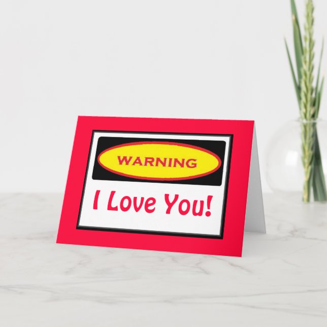 Lusande varningsinsamling kort (Framsida)