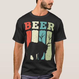 Lusande Vintage - Bear Hjort Beer T-Shirt