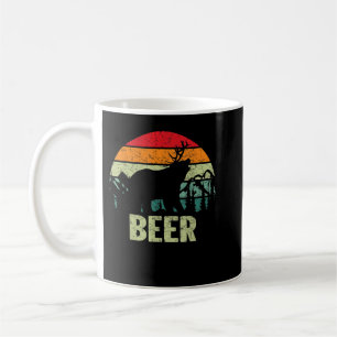 Lusande Vintage - Bear Hjort Beer TShirt Kaffemugg