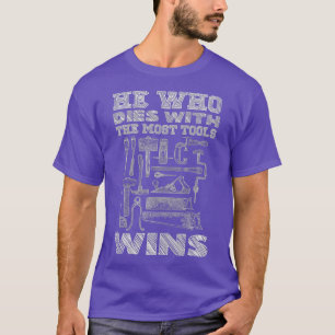 Lusare snickare verktyg som dör med de mest t shirt
