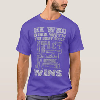 Lusare snickare verktyg som dör med de mest t shirt