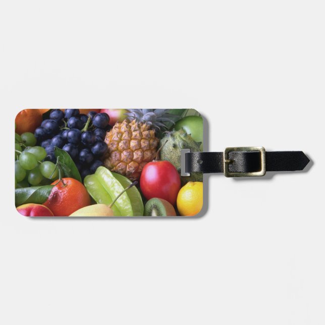 Luscious Fruit Luggage Tag Bagagebricka (Horisontell Framsida)
