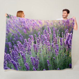 Luscious Lavender Fleecefilt
