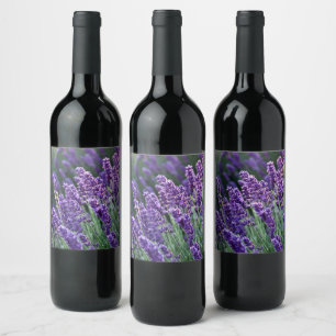 Luscious Lavender Vinflaska Etikett