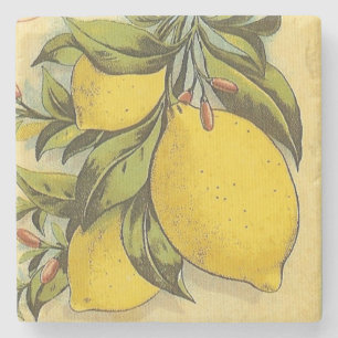 Luscious Lemons Square Stenunderlägg