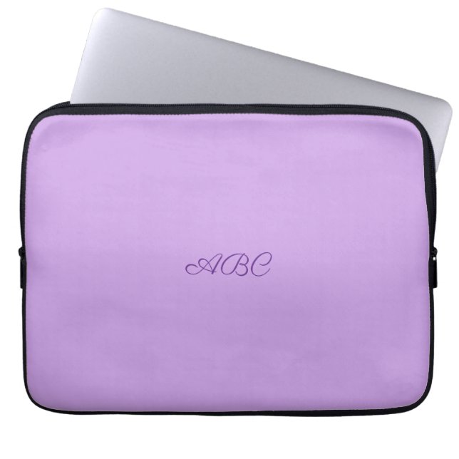 Luscious Monogram Laptop Fodral (Framsidan)