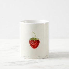 Luscious Red Strawberry (av Louis C.C. Krieger) Kaffemugg
