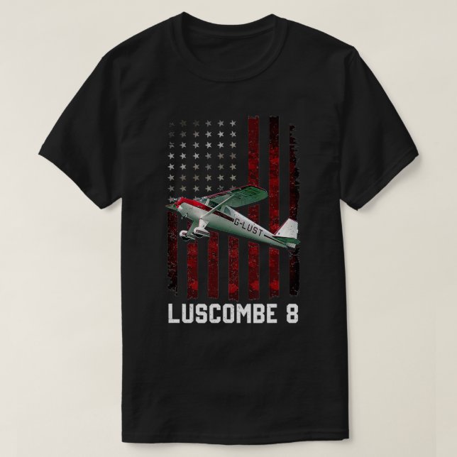 Luscombe 8 Luscombe 8a T Shirt (Design framsida)