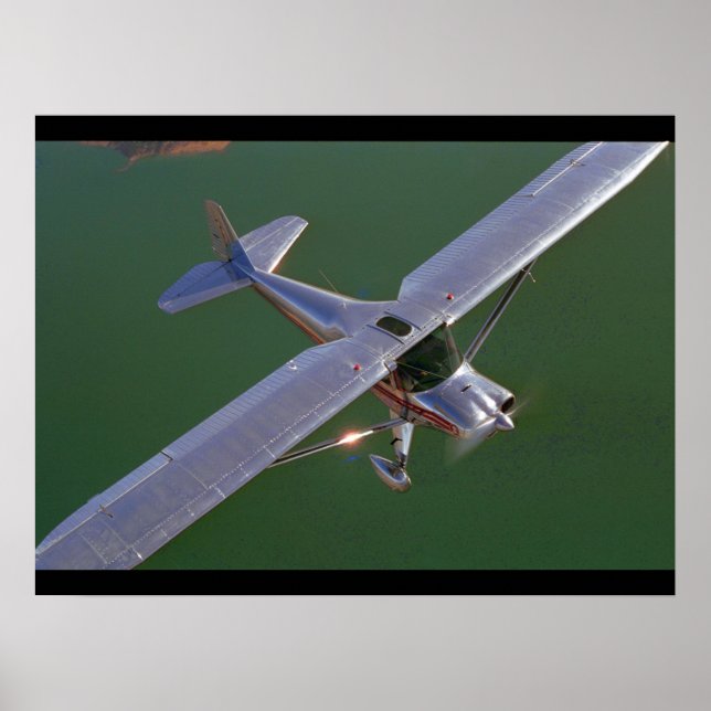 Luscombe, modell 8, 1948_Classic Aviation Poster (Framsidan)