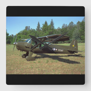 Luscombe T-8F, flyg 1948_Classic Fyrkantig Klocka