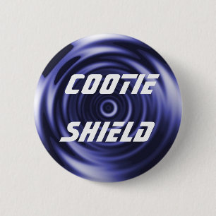 Lusen Shield klämmer fast Knapp