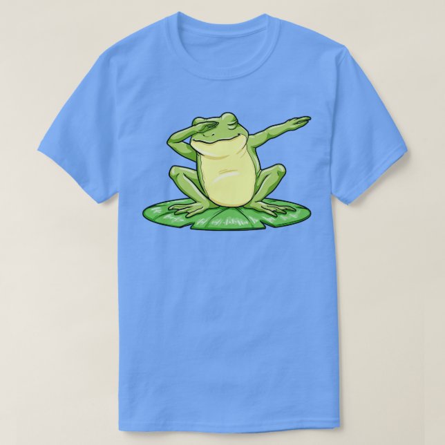 Lusgroda på dabben t shirt (Design framsida)