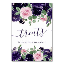 Lush-Blommar | Lila och Rosa ros Bordsnummer