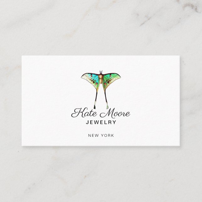 Lush Butterfly Logotyp Jewelry Designer (Framsida)
