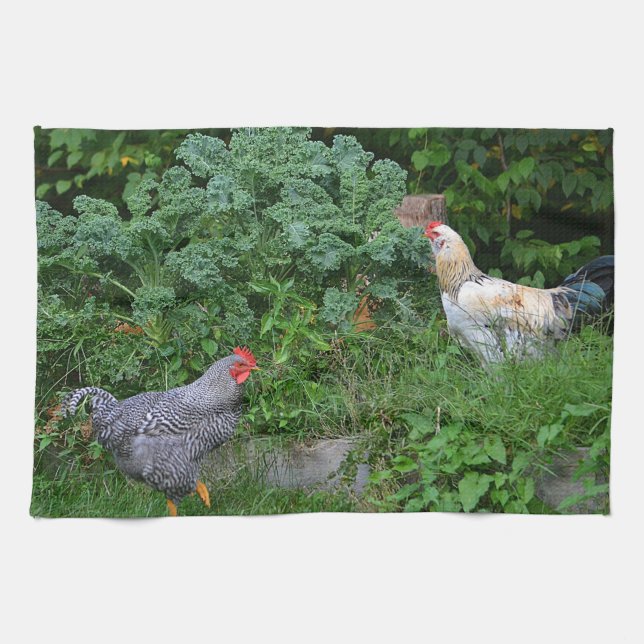 Lush Chicken Kitchen Towel Kökshandduk (Horisontell)