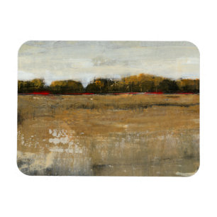 Lush Grönt landskap Magnet