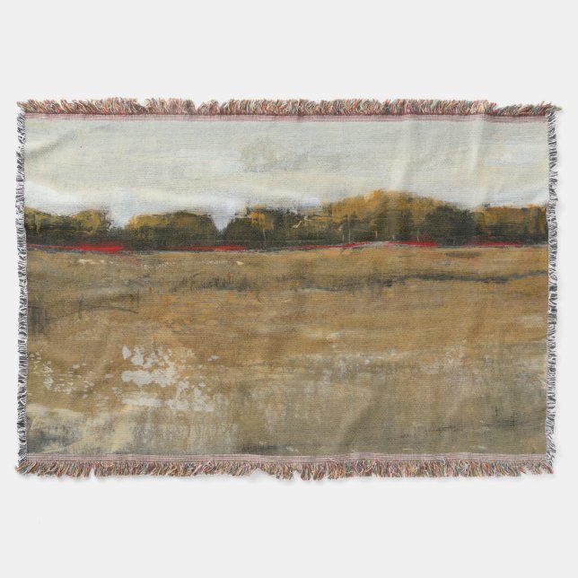 Lush Grönt landskap Mysfilt (Framsidan)