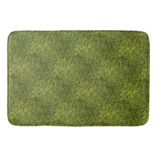 Lush Grönt Moss Badrumsmatta