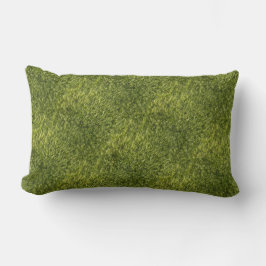 Lush Grönt Moss Lumbarkudde