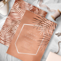 Lush Handflatan Löv Bröllop Terra Cotta ID956