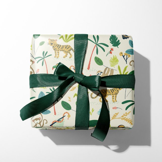 Lush Jungle Presentpapper (Skapare uppladdad)