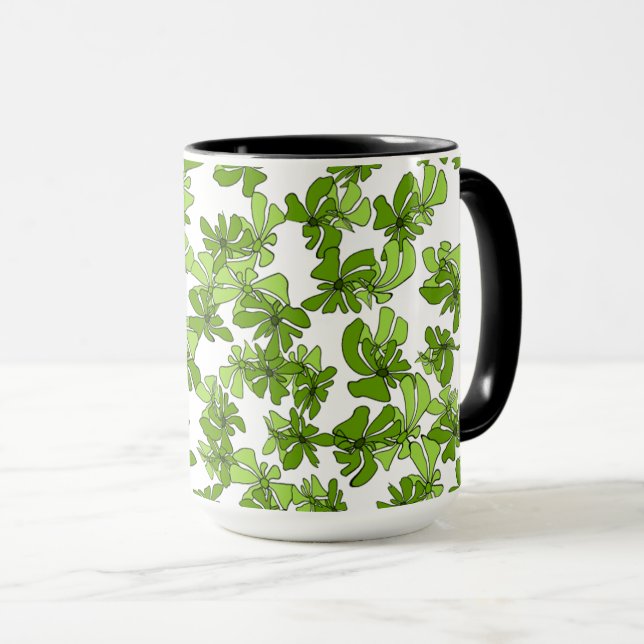 Lush Moments: Nature-Inspired Coffee Mug Mugg (Framsida höger)